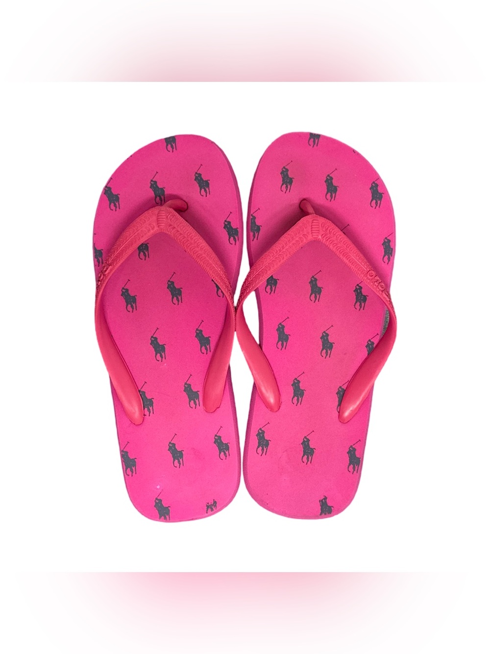 Polo Ralph Lauren Flip Flops Women’s 9-10 Pink
